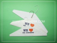 Gold Tone Metal Wire Caped Hanger for Laundry(GT-CA16A2)