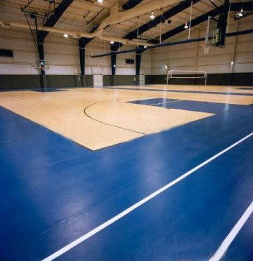 anti-skidding pvc spots flooring for barketball court