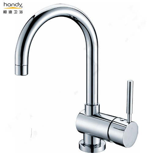 Single Handle kitchen Chrome Brass Faucet