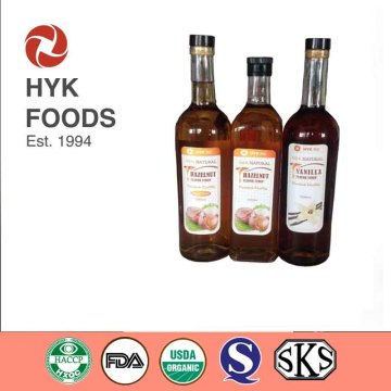 concentrated hazelnut flavor syrup