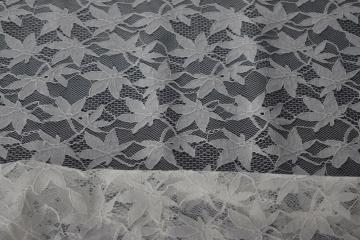 Nylon Cotton Rayon Cord Lace Fabric for Apparel