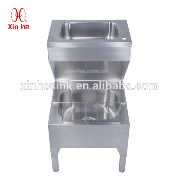 Commercial Stainless Steel Cleaners Sink Mop Sink with Hand Wash Basin