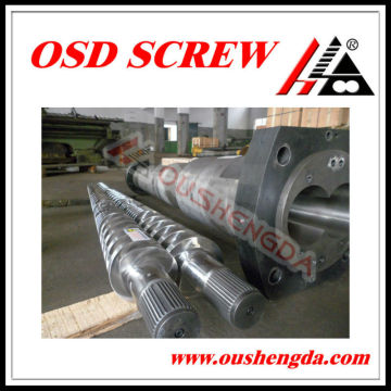 professional bimetallic twin screw manufacturer( CMT80/156 bimetallic twin screw)