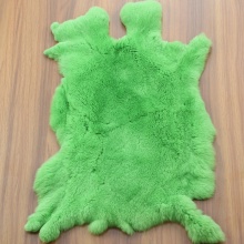 China factory wholesale good quality cheap price Rex Rabbit Fur Skin Hide colored rabbit rex fur