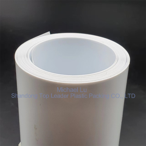 milky white pharma grade pvc with pvdc coating