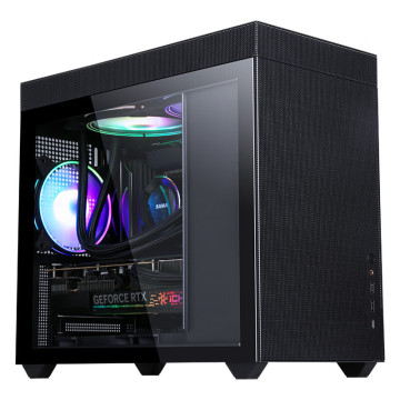 Middle Tower MATX/Mini ITX Cube Custom Gaming Computer Case with 240mm Water Cooling