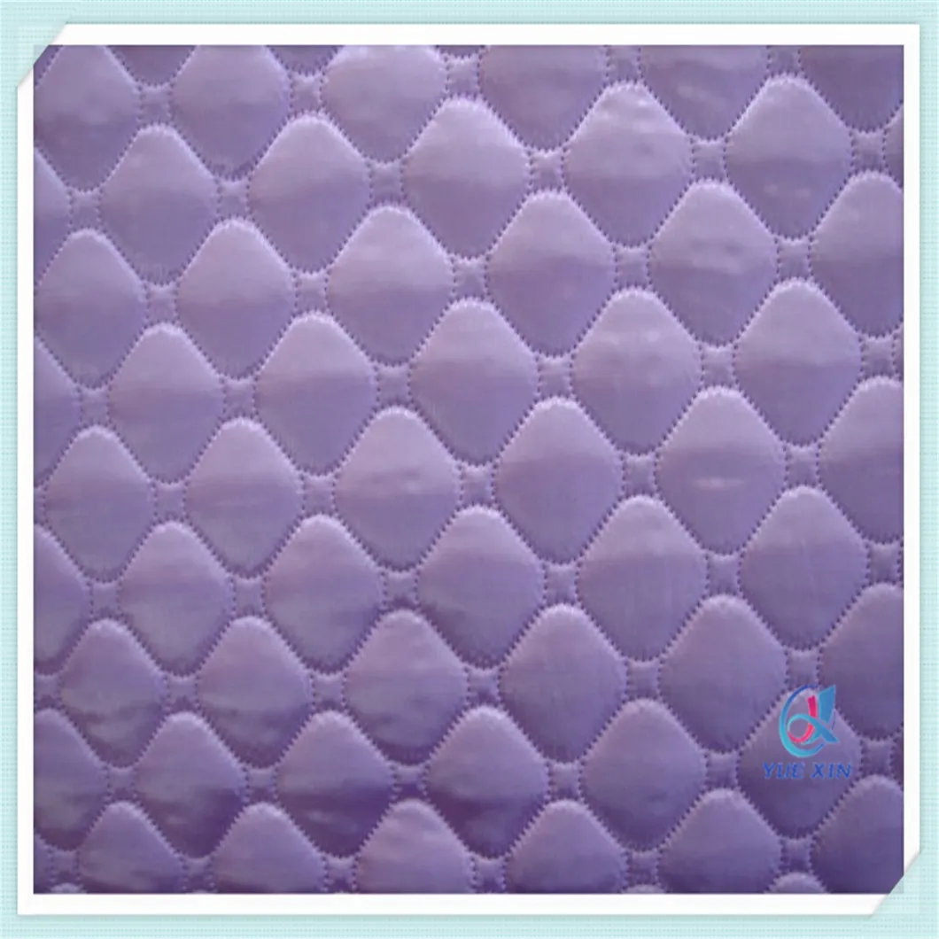 Ultrasonic Quilting Polyester Jacket Lining Fabric