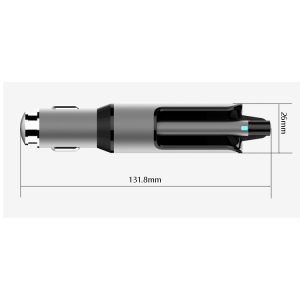 Bluetooth KFZ-Ladegerät USB Sender Flash