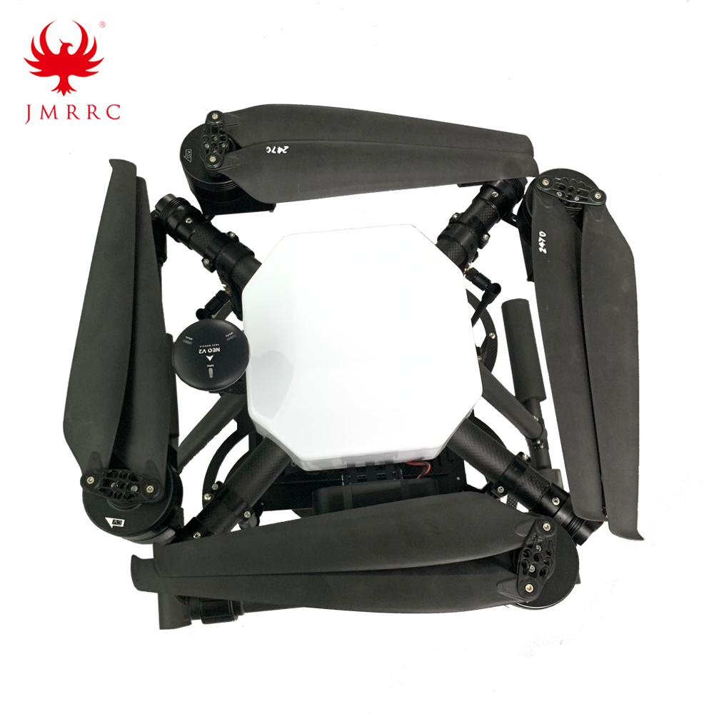 JMRRC 1100mm wheelbase Fire Extinguisher UAV Drone,Para Drop System Drone for Fire Annihilator Drone industry application UAV RC