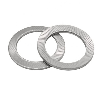 Stainless Steel Knurling Disc Spring Serrated Safety Washers