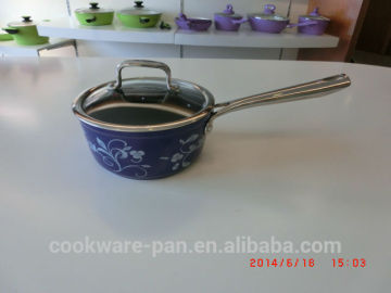Popular enamel coating saucepan / forged pot