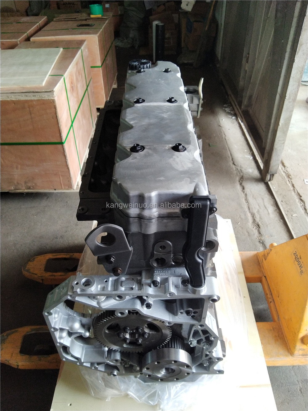 Top Quality QSB6.7 6D107 long block SAA6D107E-1 engine long block PC200-8 excavator basic engine