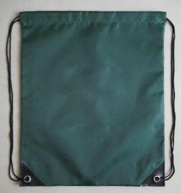 OEM polyester drawstring bag drawstring backpack foldable nylon bag