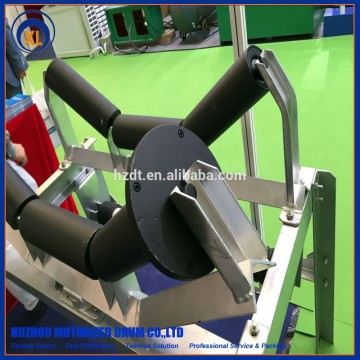 heavy duty belt conveyor carrier roller, steel trough roller