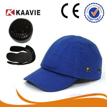 custom blue Bump Cap Safety Work Hard Hat Vented Baseball Style Mens Helmet