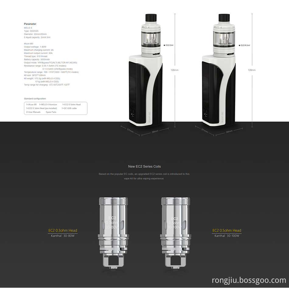   Eleaf iKuun i80 TC Kit