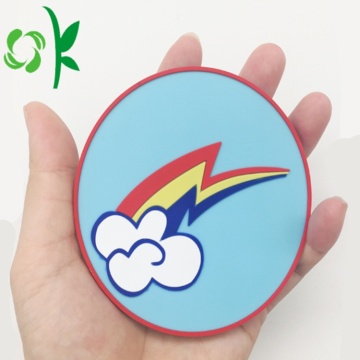 Heat-Resistant Cup Silicone Cup Coaster Holder Logo Printed