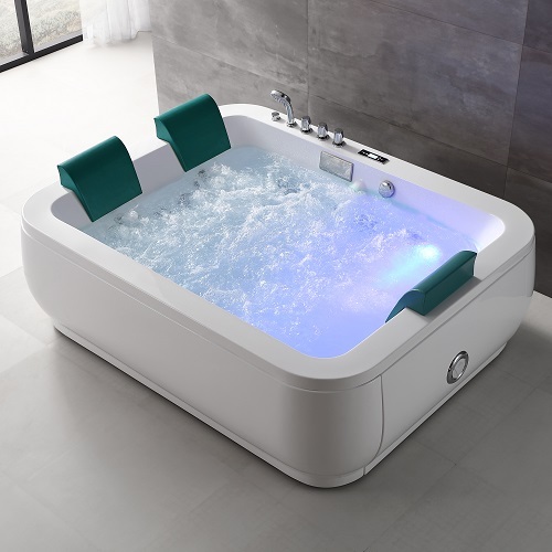 Luxury 3 Persons Free Standing Large Massage Bathtub