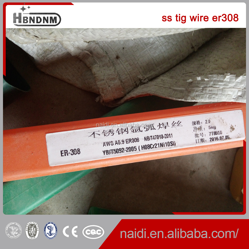 first grade tig ss welding wire 1.6mm aws aisi 308l er430 er321 for medical equipment