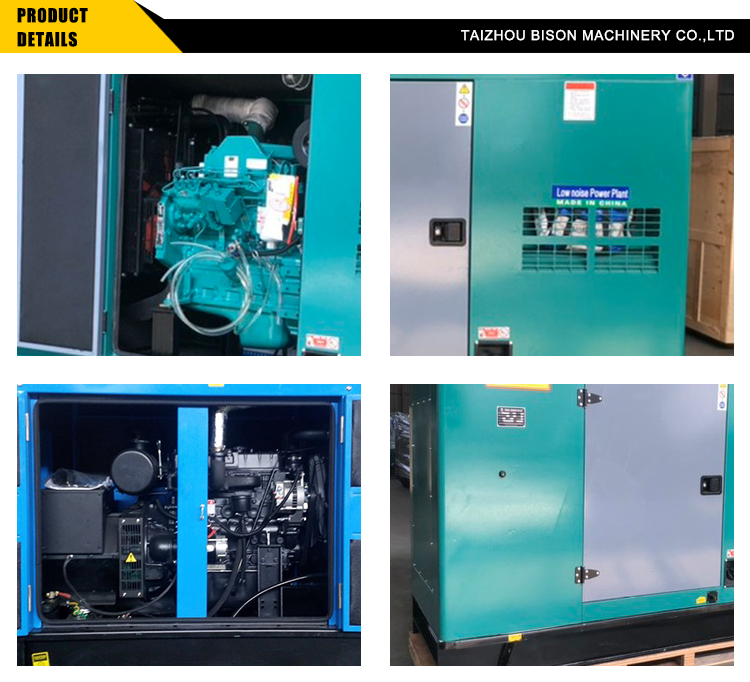 China Manufacturer Small 15kva Silent Home Use 12kw Diesel Genset With Control Panel