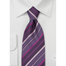 100% Pure Woven Stripe Silk Neck Ties