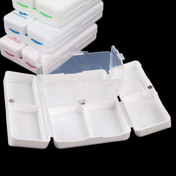 4 Colors Weekly 7 Days Foldable Tablet Pill Box Dispenser Drug Storage Travel Case Holder Medicine Case Container Organizer