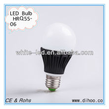 6W 480LM RA>75 LED BULB with CE and Rohs