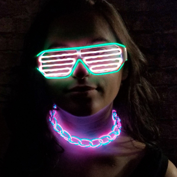 Wholesale Glowing Party Necklace - Light Up Glow Necklace