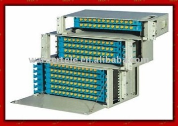 W-TEL odf fiber optic distribution rack mount odf rack box