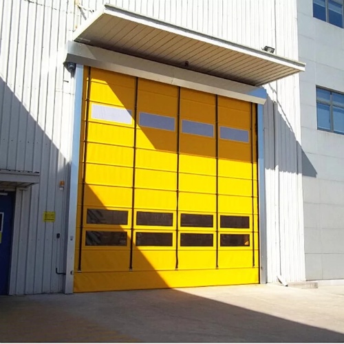 High speed accumulation door for logistics