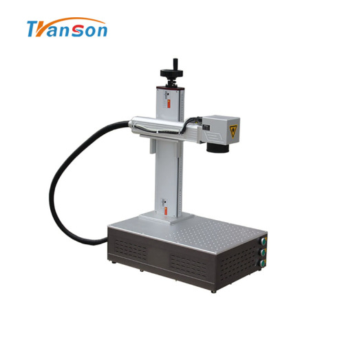 Faserlasermarkiermaschine mit Förderband