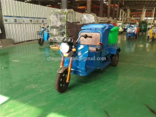 Electric 2 bottels Refuse transfer vehicle