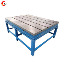 High Quality Cast Iron T-Slotted Floor Plates, Bed Plates, and Base Plates