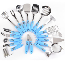 stainless steel utensils plastic handle kitchen gadgets
