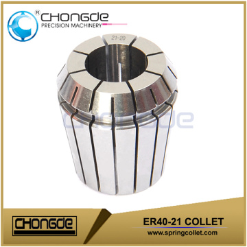 دقة عالية ER40 21 مم 0.826 &quot;Ultra Precision ER Collet