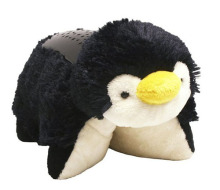 Pillow Pets Playful Penguin Star Projector Lamp