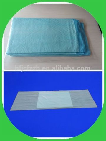 Disposable non-woven absorbent underpad/urine absorbent medical underpad