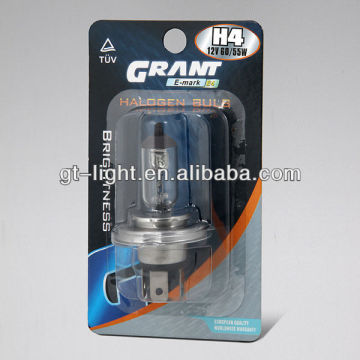 Auto halogen lamp H4 12V 60/55W auto halogen lamp