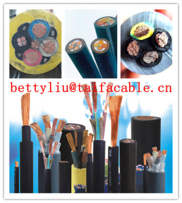 Heavy Duty Flexible HO7RN-F Rubber Cable