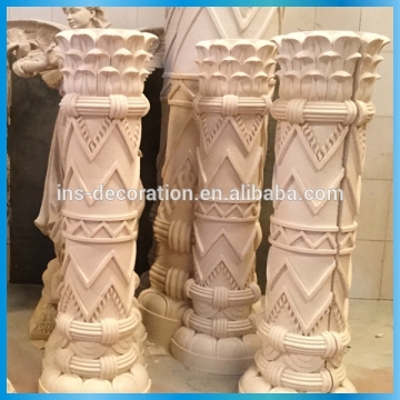 Cast stone house pillars designs