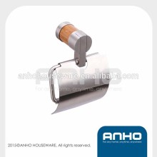 Wall mounted bamboo iron paper holder in attractive design