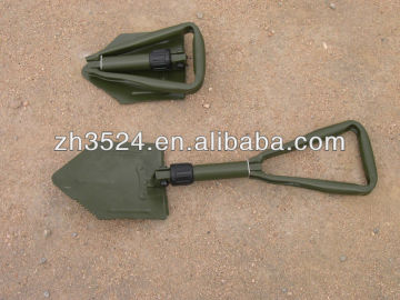 military folding shovel