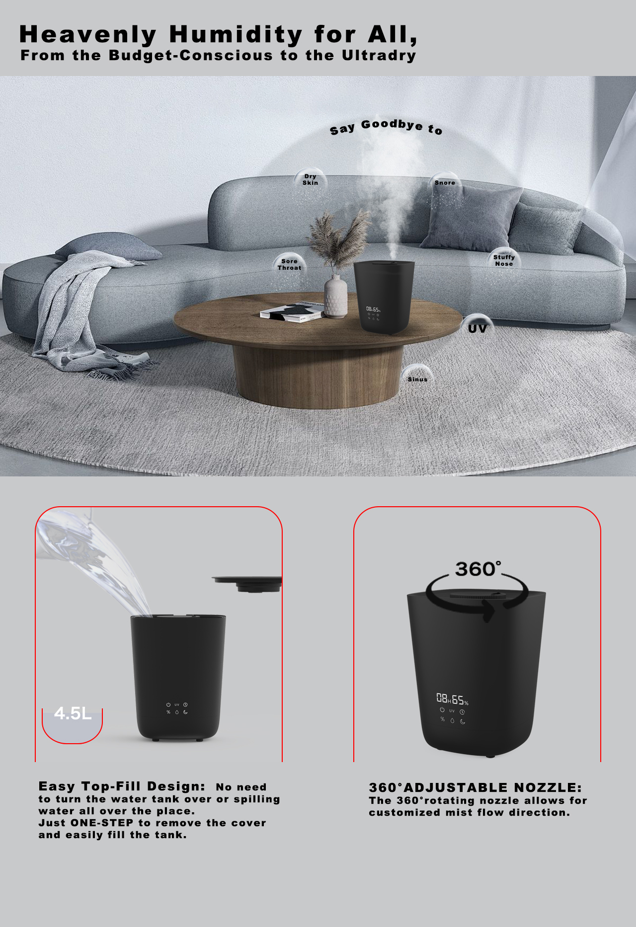 HTJ-2166 humidifier air HTJ-2166 humidifier air