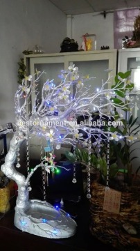 White Wishing Tree Wedding Table Centrepiece