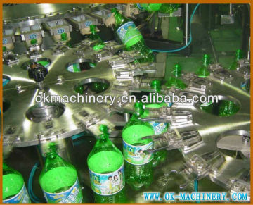 Automatic aerated water filling plant