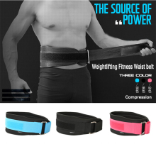 Fitness waist support/ weightlifting waist belt logo