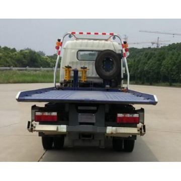 Camion dépanneuse de route de Dongfeng plat deux-en-un