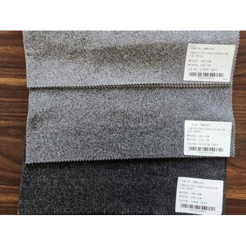 100% Polyester One Side Brush Poly Spun Fabrics