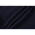 Men's Knitted Chiffon Front Pocket Plain Knit Hoodie