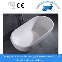 Stone freestanding bath in Horizontub